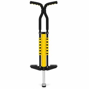 Šokliukas vaikams, pogo lazda iki 80 kg, geltonas - Image 4