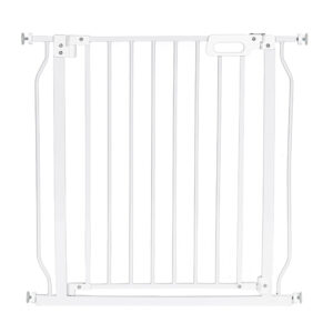 Balti plieniniai apsauginiai varteliai laiptams ir durims 75-83 cm ECOTOYS - Image 4
