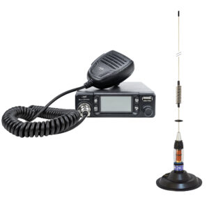 CB PNI Escort HP 9700 USB radijo stoties komplektas ir CB PNI ML70 antena su 145 mm magnetiniu pagrindu - Image 10