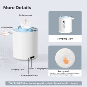 Flextail Tiny Pump X, pilkas - Image 7