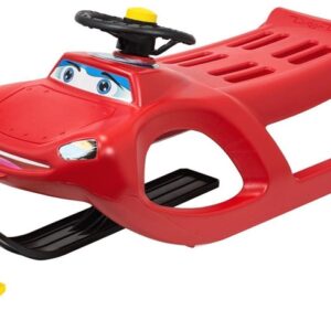 Rogės su vairu Prosperplast Zigi-Zet raudona 913x449mm
