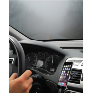 Magnetinis laikiklis Silvercloud Easy Drive 12 mobiliajam telefonui ventiliacijos grotelėse - Image 6