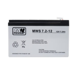 Gelinis akumuliatorius MW 7.2-12 12V / 7.2Ah - Image 2