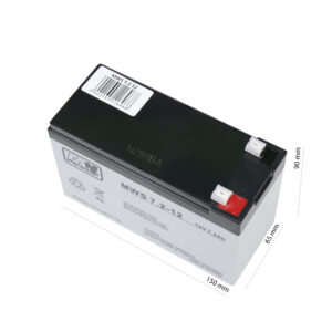 Gelinis akumuliatorius MW 7.2-12 12V / 7.2Ah - Image 6