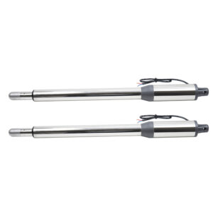 Atveriamų vartų automatikos komplektas PNI MAB300, su 2 40W varikliais, nuotolinio valdymo pulteliais ir valdymo bloku, fotoelementais ir signaline lempa, vartų ilgis iki 2 x 2.5m, vartų svoris 200kg - Image 6