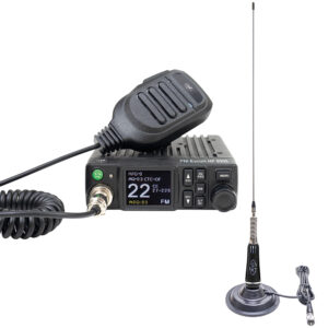CB PNI Escort HP 8900 ASQ radijo stoties komplektas, 12-24V + CB PNI LED 2000 antena su magnetiniu pagrindu - Image 2