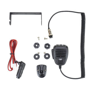 CB radijo stoties komplektas PNI Escort HP 9700 USB ir CB antena PNI LED 2000 su magnetiniu pagrindu, 12V / 24V maitinimo šaltinis, komplekte yra cigarečių degiklio kištukas, ASQ 5 lygiai - Image 4