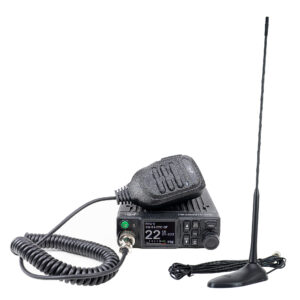 CB radijo stoties komplektas PNI Escort HP 8900 ASQ, 12-24V + CB antena PNI Extra 45 su magnetiniu pagrindu, 12V / 24V maitinimas, RF stiprinimas, Roger Beep, CTCSS-DCS, dvigubas stebėjimas - Image 8