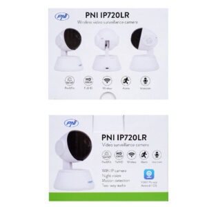 PNI IP720LR 1080P 2 MP vaizdo stebėjimo kamera su IP P2P PTZ belaidžiu ryšiu, microSD kortelės lizdu - Image 8