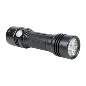 Aliumininis PNI Adventure F200 dvigubas LED žibintuvėlis, 4000mAh baterija ir micro USB jungtis, 3 LED su plačia diafragma ir vienas su fokusavimo funkcija, abu turi 3 galios lygius - Image 6
