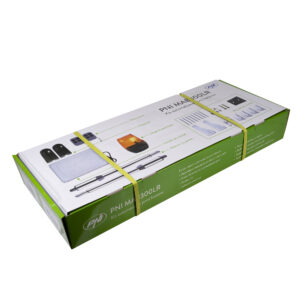 PNI MAB300LR varstomų vartų automatikos komplektas, su 2 40W varikliais, nuotolinio valdymo pulteliais ir valdymo pultu, fotoelementais ir lempute, vartų ilgis iki 2 x 2.5m, vartų svoris 200Kg - Image 7