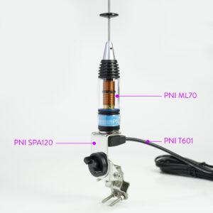 CB PNI ML70 antena, ilgis 70cm, 26-30MHz, 200W, be priedų - Image 9