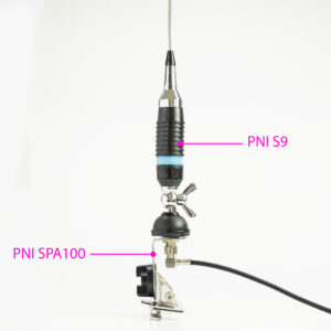 CB antena PNI S9 su drugelio tipo laikikliu, ilgis 120 cm, su 4 m RG58 kabeliu - Image 9