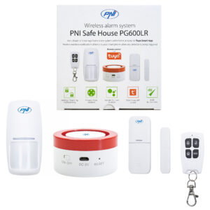PNI Safe House PG600LR belaidė signalizacijos sistema, išmani namų apsaugos sistema, belaidis ryšys, apsaugos nuo įsilaužimo signalizacija, belaidė signalizacija, išmanieji įspėjimai per TUYA iOS / Android programėlę, suderinama su Alexa ir Google Assistant - Image 13