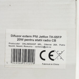 PNI Jetfon TH-55FP 20W išorinis garsiakalbis CB radijo stotims - Image 5