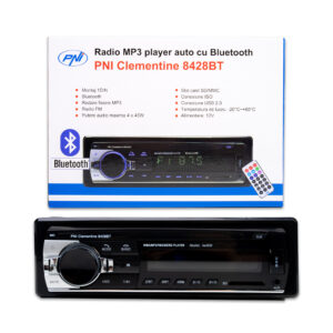 Automobilinis MP3 grotuvas Clementine 8428BT 4x45W 1 DIN su SD, USB, AUX, RCA ir Bluetooth - Image 7
