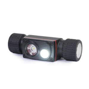 PNI Adventure F80 dvigubas LED galvos žibintuvėlis, 1000 lm, 6W, 2200 mAh, IP68