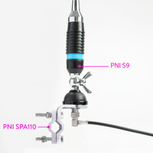 CB antena PNI S9 su drugelio tipo laikikliu, ilgis 120 cm, su 4 m RG58 kabeliu - Image 14
