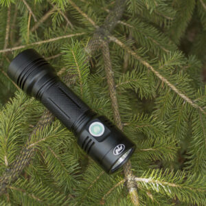 Aliumininis PNI Adventure F200 dvigubas LED žibintuvėlis, 4000mAh baterija ir micro USB jungtis, 3 LED su plačia diafragma ir vienas su fokusavimo funkcija, abu turi 3 galios lygius - Image 19