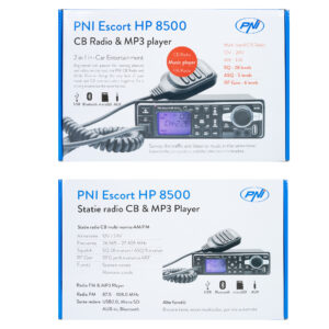 PNI Escort HP 8500 ASQ CB ir MP3 radijo stotelė su HS81 ir HS71 ausinėmis - Image 4