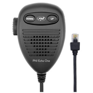 PNI Echo One mikrofonas, skirtas PNI HP 6500 ir PNI HP 7120, su aido režimu ir programuojamu „roger beep“ signalu