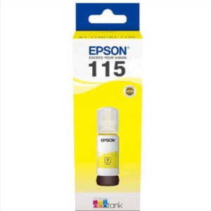 Epson 115 EcoTank (C13T07D44A) Rašalo papildymo buteliukas, Geltona - Image 1