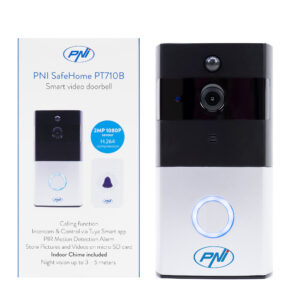 PNI SafeHome PT710B WiFi HD išmanioji vaizdo telefonspynė, P2P, baterija, skirta „Tuya Smart“ programėlė, integracija į scenarijus ir išmanioji automatizacija su kitais „Tuya“ suderinamais produktais - Image 10