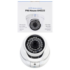 PNI House AHD25 5MP vaizdo stebėjimo kamera, kupolinė, 3,6 mm objektyvas, 36 IR šviesos diodai, lauko arba vidaus, IP66 - Image 9
