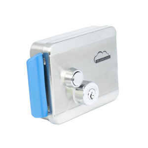 SilverCloud YE910 elektromagnetinė sklendė, 12V, nerūdijantis plienas, su dviguba šerdimi ir mygtuku, Fail Secure NO, suderinama su praėjimo kontrolės sistemomis - Image 8