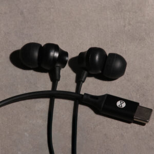 Forever laidinės ausinės EP-02 USB-C juodos - Image 2