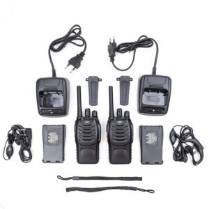 Nešiojama radijo stotelė PNI PMR R40 Pro, komplektas iš 2 vnt., 0.5W, ASQ, TOT, monitorius, programuojama, 1200mAh baterijos, įkrovikliai ir ausinės komplekte - Image 14