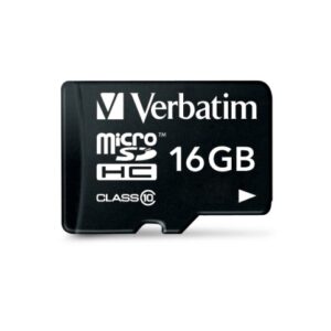 Verbatim 44082 Premium U1 Micro SDHC Atminties kortelė 16GB + microSD į SD Adapteris - Image 2