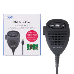 PNI Echo One mikrofonas, skirtas PNI HP 6500 ir PNI HP 7120, su aido režimu ir programuojamu „roger beep“ signalu - Image 7