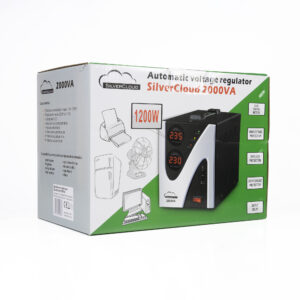 Įtampos stabilizatorius SilverCloud 2000VA 1200W - Image 8