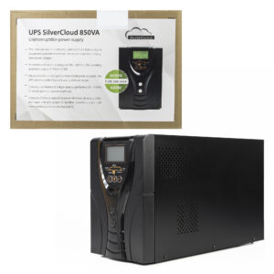 UPS SilverCloud 850VA su grynosios sinusinės bangos LCD ekranu šiluminėms elektrinėms - Image 9