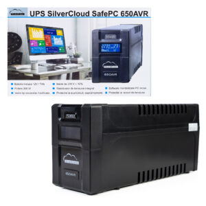 UPS SilverCloud SafePC 650AVR galia 360W LCD ekranas kompiuterio stebėjimo programinė įranga - Image 17