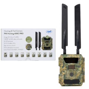 PNI Hunting 400C PRO 24MP medžioklės kamera su 4G LTE internetu, GPS, vienu metu perduoda vaizdo įrašus ir nuotraukas į telefoną, 4 el. pašto adresus, FTP, Full HD 1080P, naktinis matymas, 59 nematomi šviesos diodai gyvūnams - Image 15
