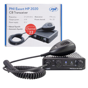 CB radijo stotelė PNI Escort HP 2020, vieno kanalo, 22 dažnis, tik 27.225 MHz, FM, be triukšmo, pati tyliausia stotelė - Image 11