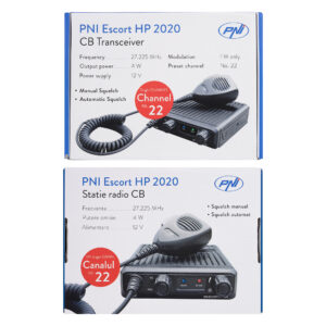 CB radijo stotelė PNI Escort HP 2020, vieno kanalo, 22 dažnis, tik 27.225 MHz, FM, be triukšmo, pati tyliausia stotelė - Image 13