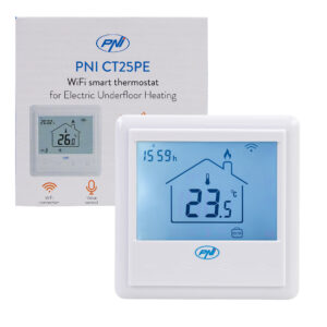 PNI CT25PE išmanusis termostatas su integruotu WiFi, valdymas internetu, elektriniam grindiniam šildymui, Tuya Smart mobilioji programėlė, integravimas į scenarijus ir išmanioji automatizacija su kitais produktais, suderinamais su Tuya, Alexa ir Google Assistant - Image 14