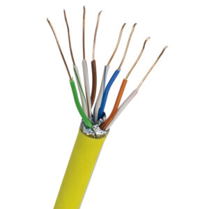 S/FTP CAT7 PNI SF07 kabelis, 10Gbps, 1000MHz, internetui ir stebėjimo sistemoms, 305m ritė, varinis - Image 3
