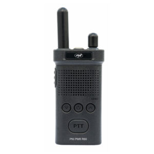 Nešiojama radijo stotelė PNI PMR R60 446MHz, 0.5W, 16 programuojamų kanalų, 16 PMR ir 50 CTCSS tonų bei 104 DCS, nuskaitymas, klaviatūros užraktas, SOS, monitorius, 1200mAh baterija