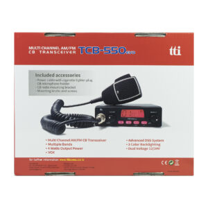 CB TTi TCB-550 EVO radijo stotelė su automatiniu triukšmo slopinimu ir VOX funkcija - Image 5