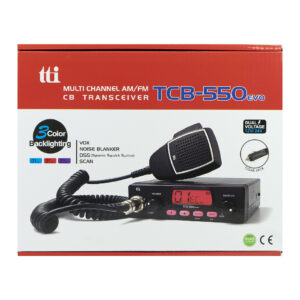 CB TTi TCB-550 EVO radijo stotelė su automatiniu triukšmo slopinimu ir VOX funkcija - Image 6