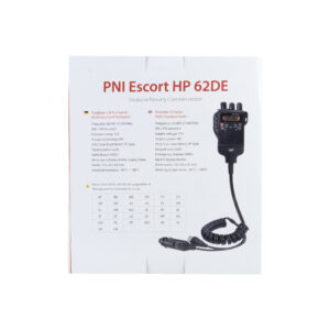 Nešiojama CB radijo stotelė PNI Escort HP 62DE vokiška versija, daugiastandartė, 4W, 12V, AM-FM, 5 lygių reguliuojamas ASQ, 9 lygių RF Gain, Dual Watch, Scan, Lock - Image 5