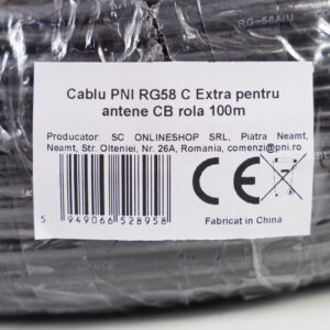 Kabelis PNI RG58 C Extra CB antenoms, ritė 100m - Image 7