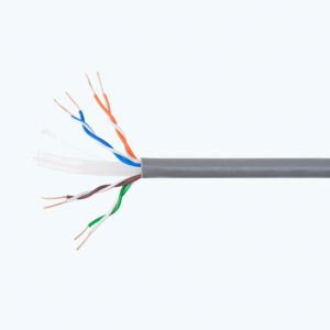 CAT6e UTP kabelis PNI U06 su 4 poromis internetui 1 Gigabit ir stebėjimo sistemoms, ritė 305m - Image 9