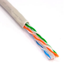 CAT5e UTP kabelis PNI U05 su 4 poromis internetui 1 Gigabit ir stebėjimo sistemoms, ritė 305m - Image 10