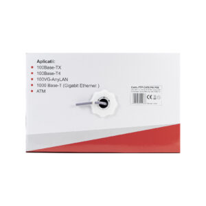 FTP kabelis CAT6 PNI F06 su 4 poromis 1 Gigabit internetui ir stebėjimo sistemoms, ritė 305m - Image 8