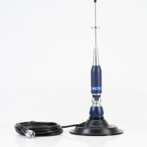 CB antena PNI ML75, sulankstoma, 26-28MHz, 300W su pridedamu magnetiniu pagrindu, ilgis 90cm - Image 2